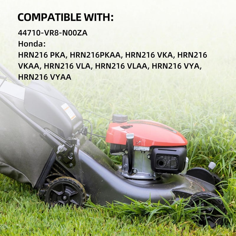 GICOOL GIGOOL 44710-VR8-N00ZA Lawn Mower Front Wheels, 8 Inch Wheels for Honda HRN216, Pack of 2 - Image 3